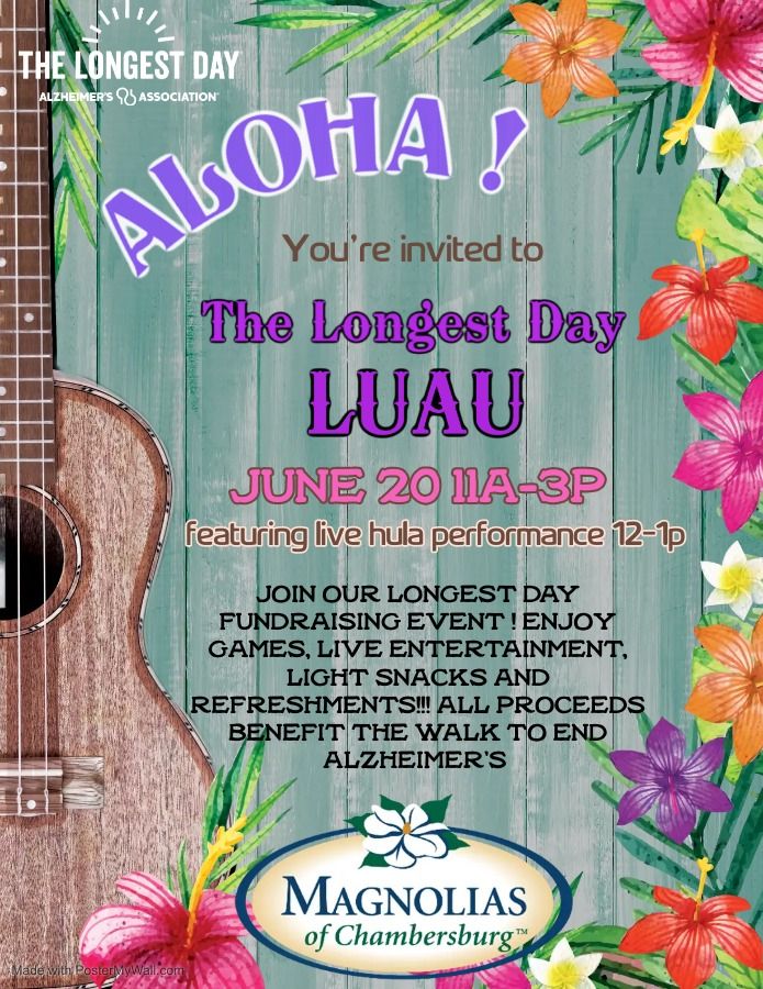 The Longest Day Luau- Fundraising Event 