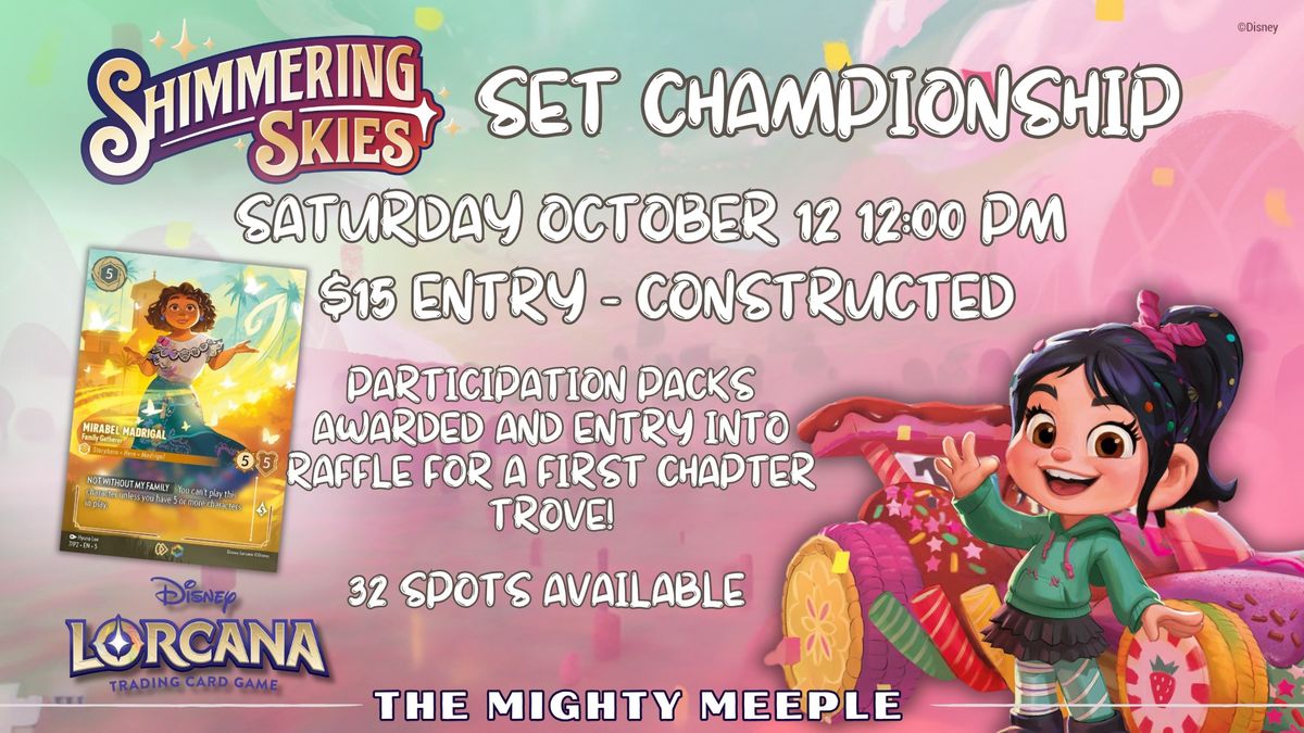 Lorcana Shimmering Skies Championship @ The Mighty Meeple