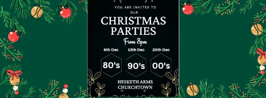 Christmas Party Nights - 80's, 90's, 00's \ud83e\udd73\ud83e\udd42\ud83d\udc83\ud83d\udd7a