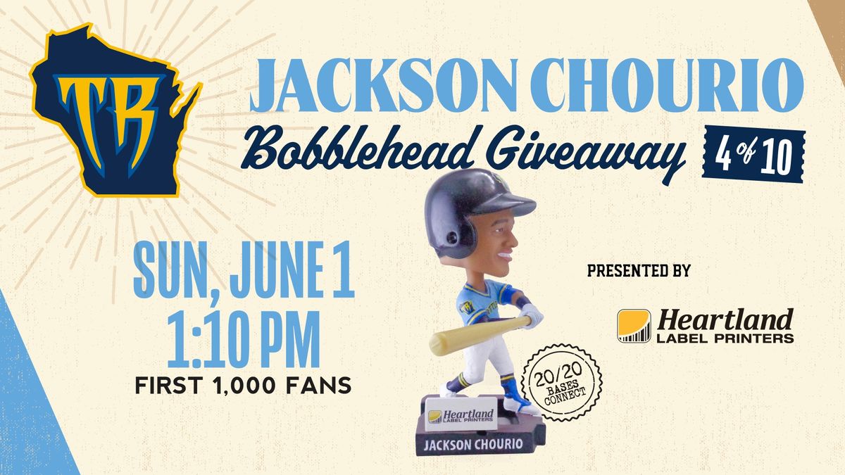 Jackson Chourio 20\/20 Bobblehead #1