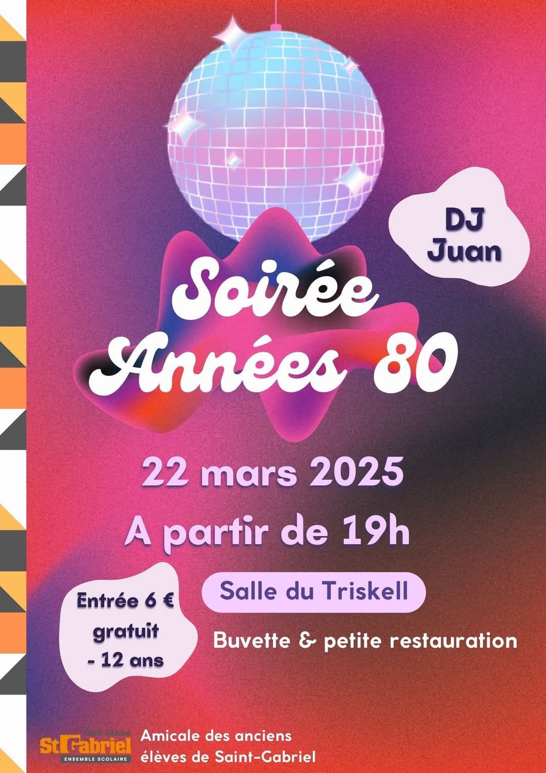 SOIREE "ANNEES 80"