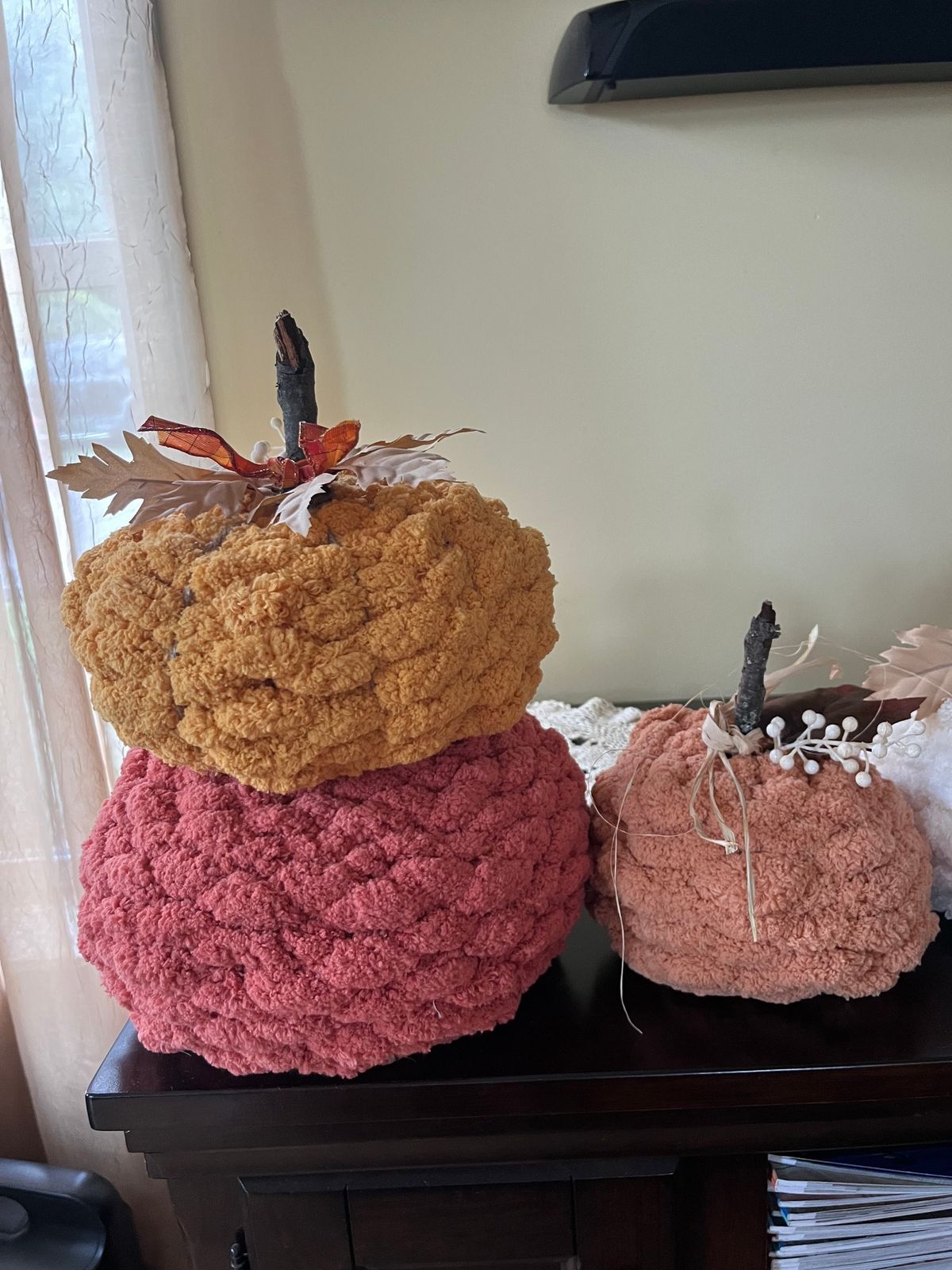 Chunky Knit Pumpkin Workshop