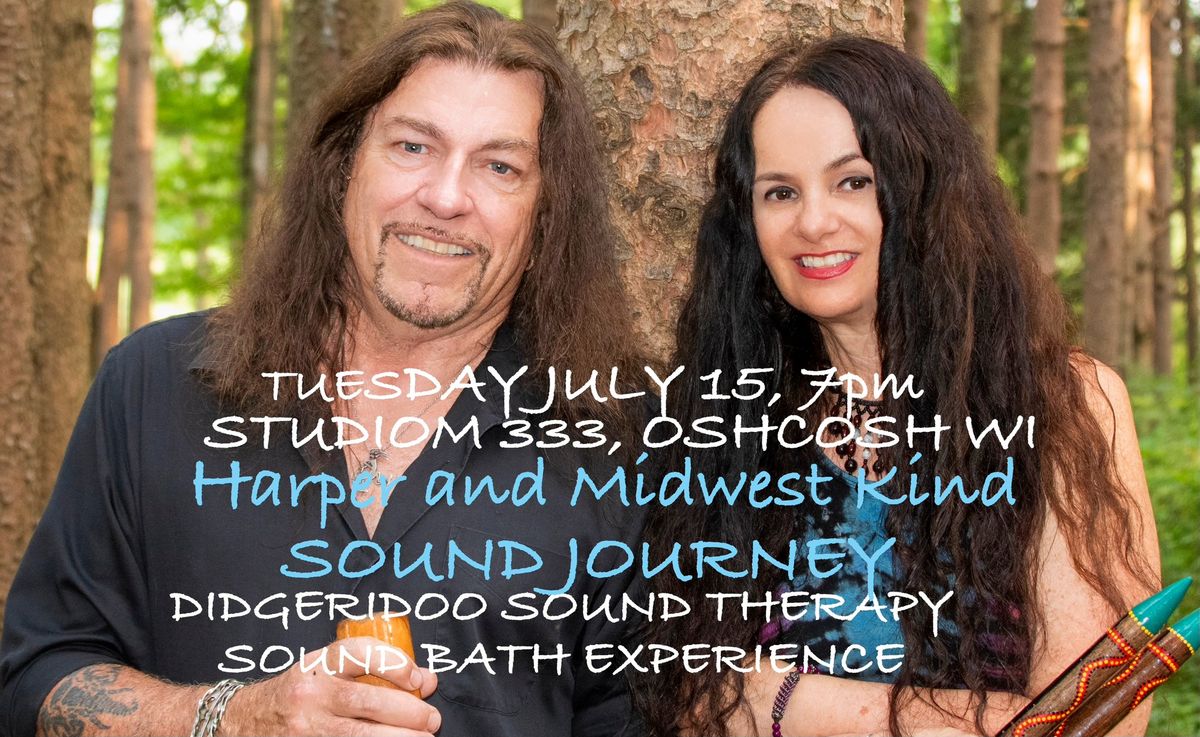 Didgeridoo Sound Therapy \/ Sound Bath Experience with Peter D Harper & Bobbi Llewellyn-Harper