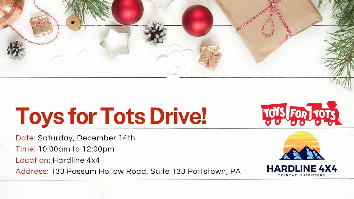 Hardline 4x4 Toys for Tots Drive!