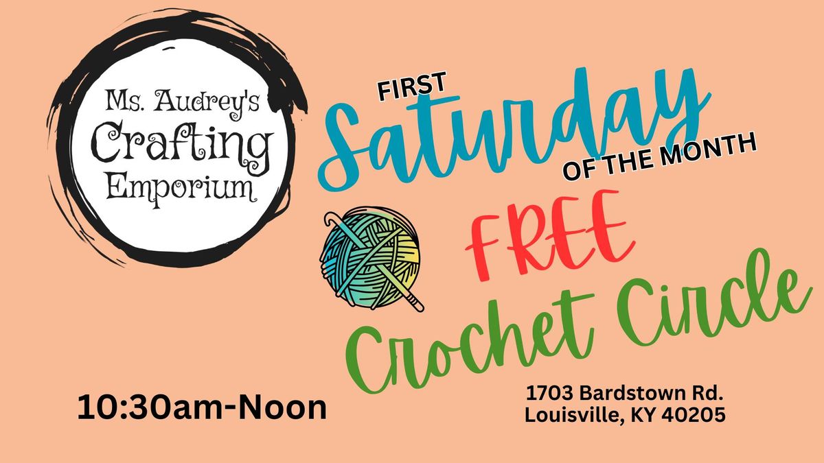 FREE Crochet Circle - ***No Experience Required***