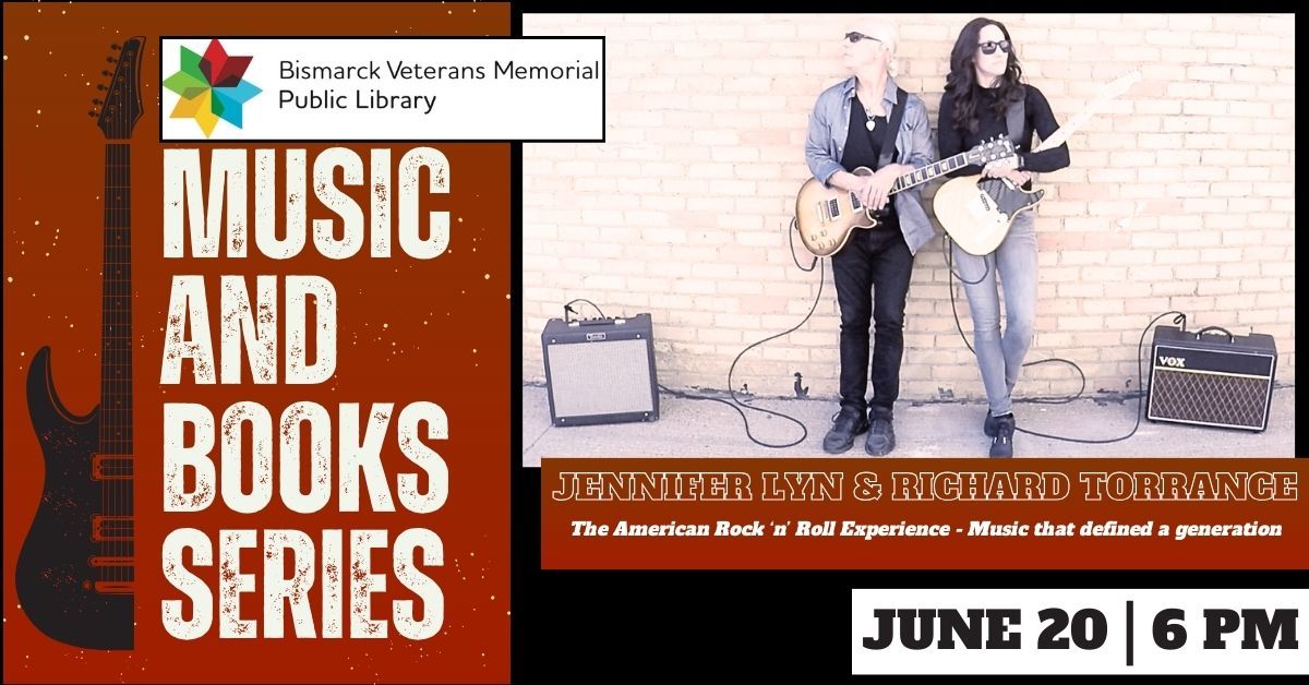 Music and Books at Bismarck Veterans Memorial Library