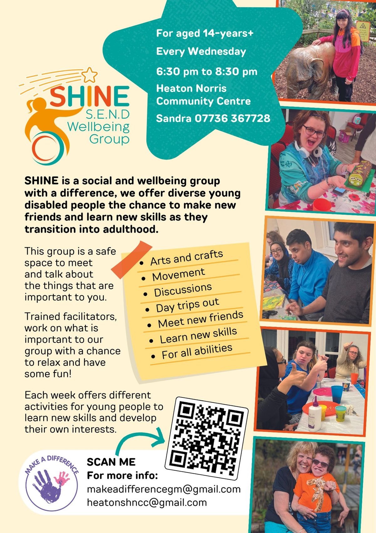 SHINE S.E.N.D Wellbeing Group