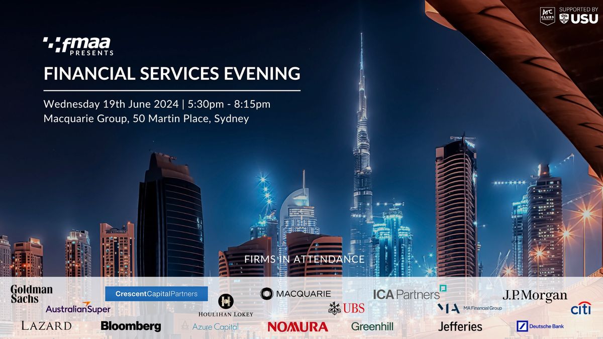 2024 FMAA NSW Financial Services Evening