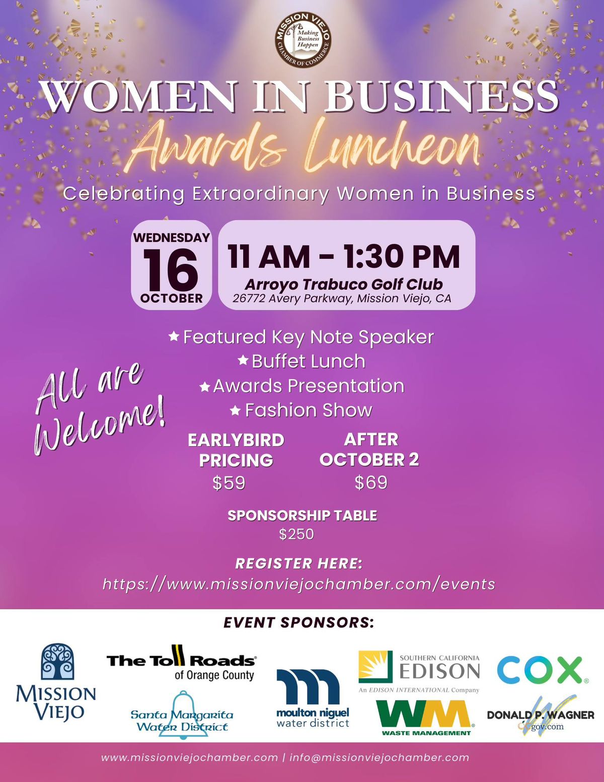 Women in Business Awards Luncheon 2024