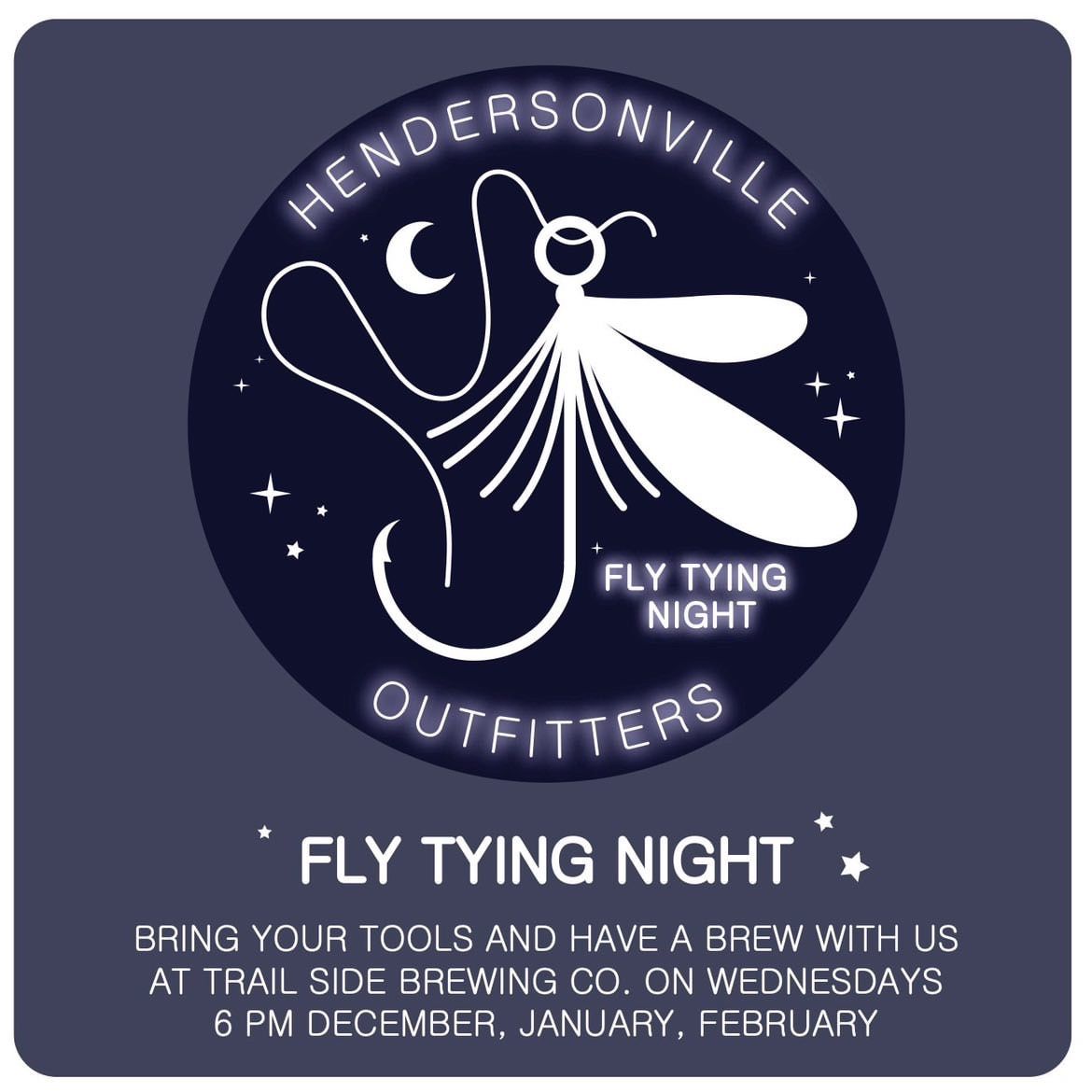 Fly Tying Night at Trailside Brewing Co.