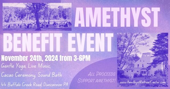 Amethyst Benefit Event