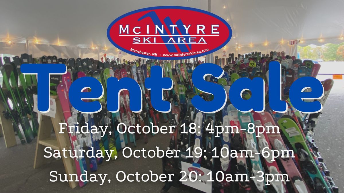 Tent Sale