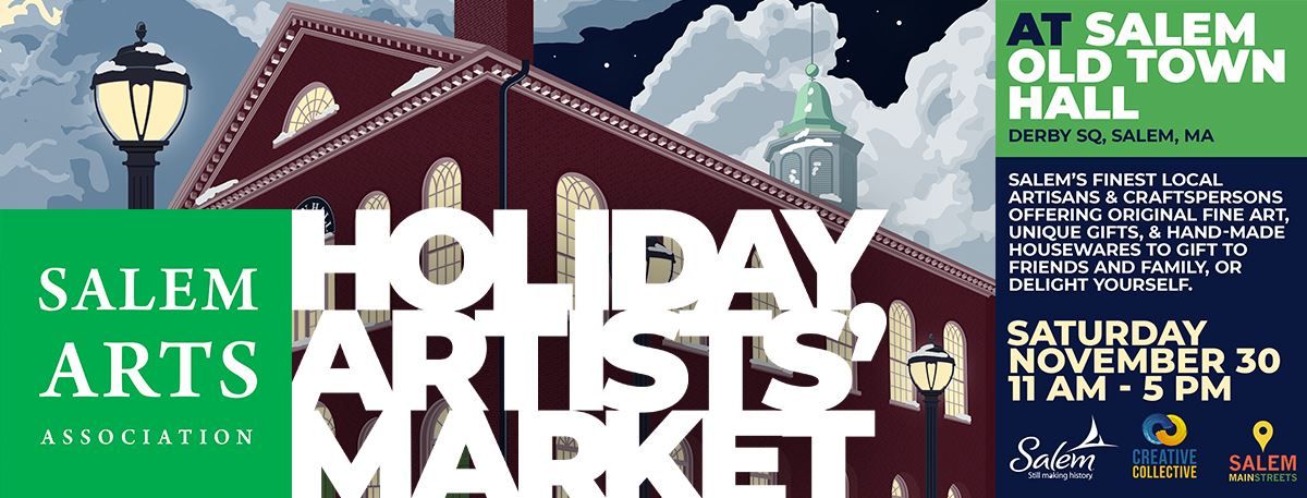 2024 Salem Arts Holiday Artists' Market at Salem Old Town Hall