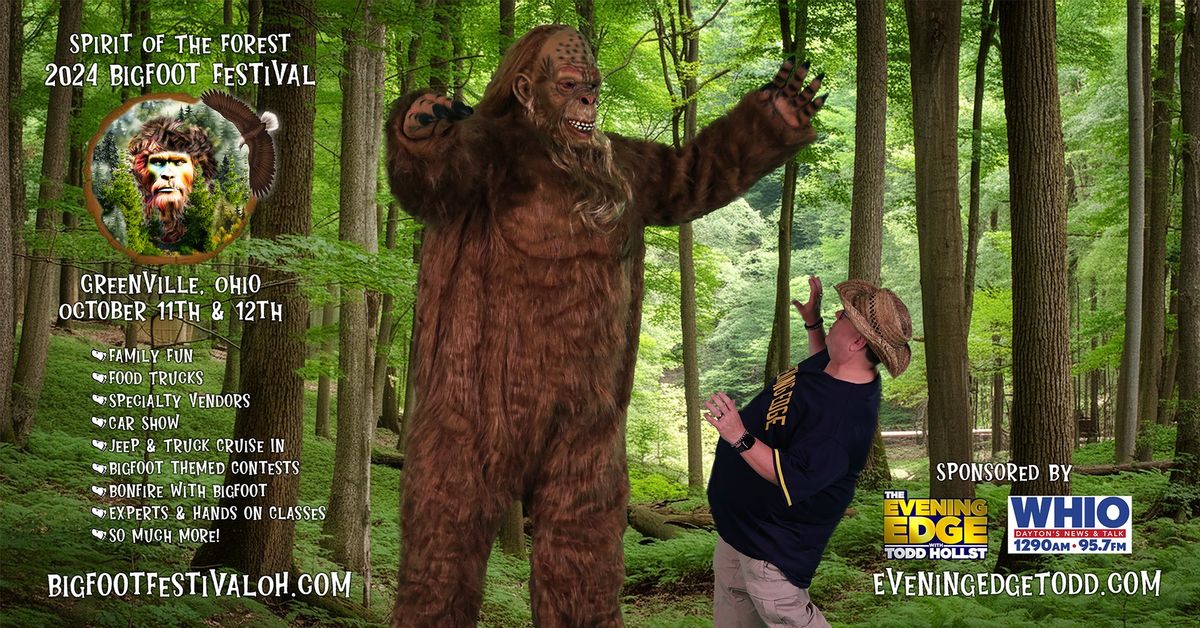 Spirit of the Forest Bigfoot Festival sponsored by The Evening Edge on WHIO 