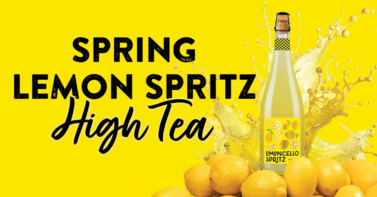 Spring Lemon Spritz High Tea