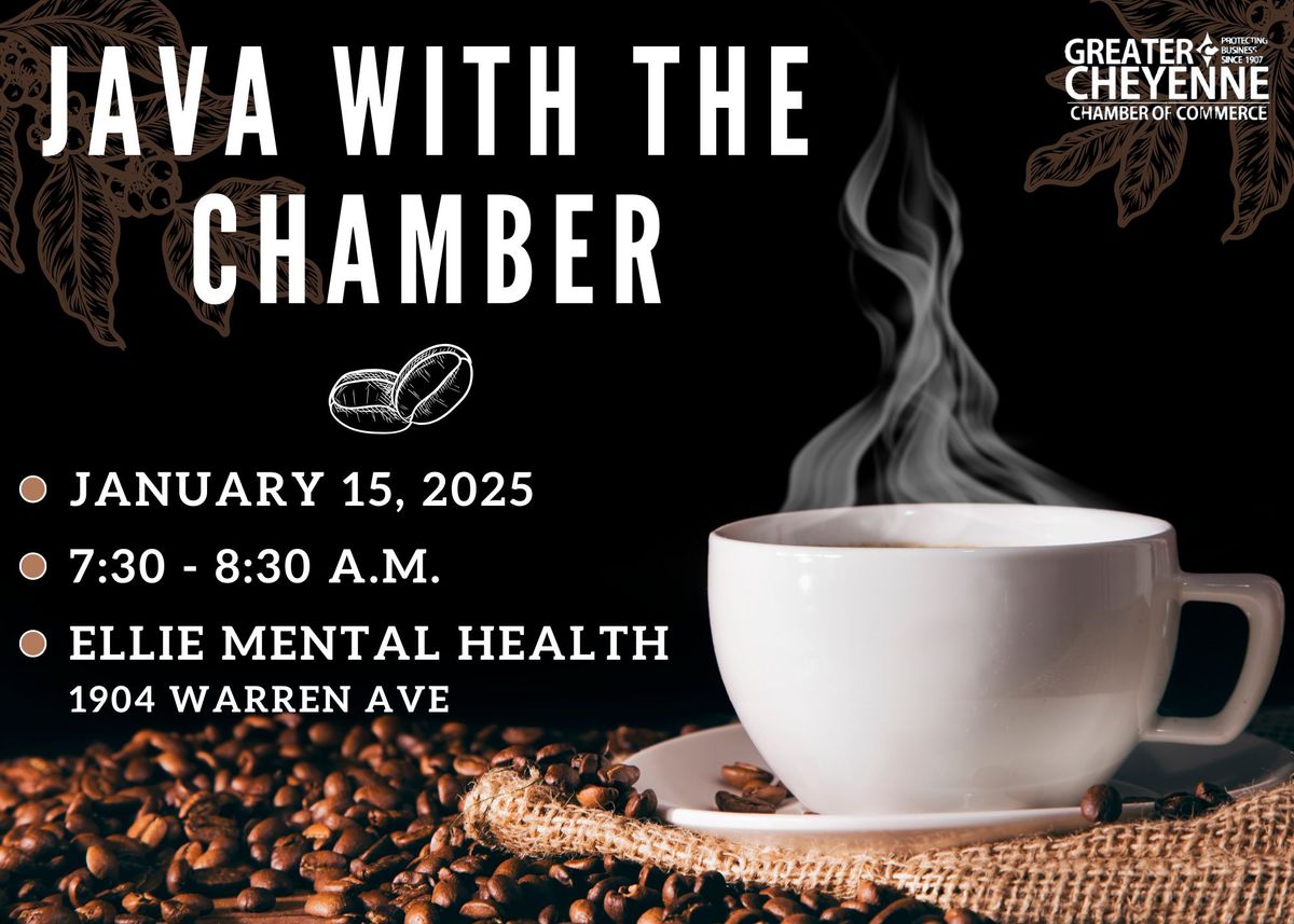 Java with the Chamber @ Ellie Mental Health