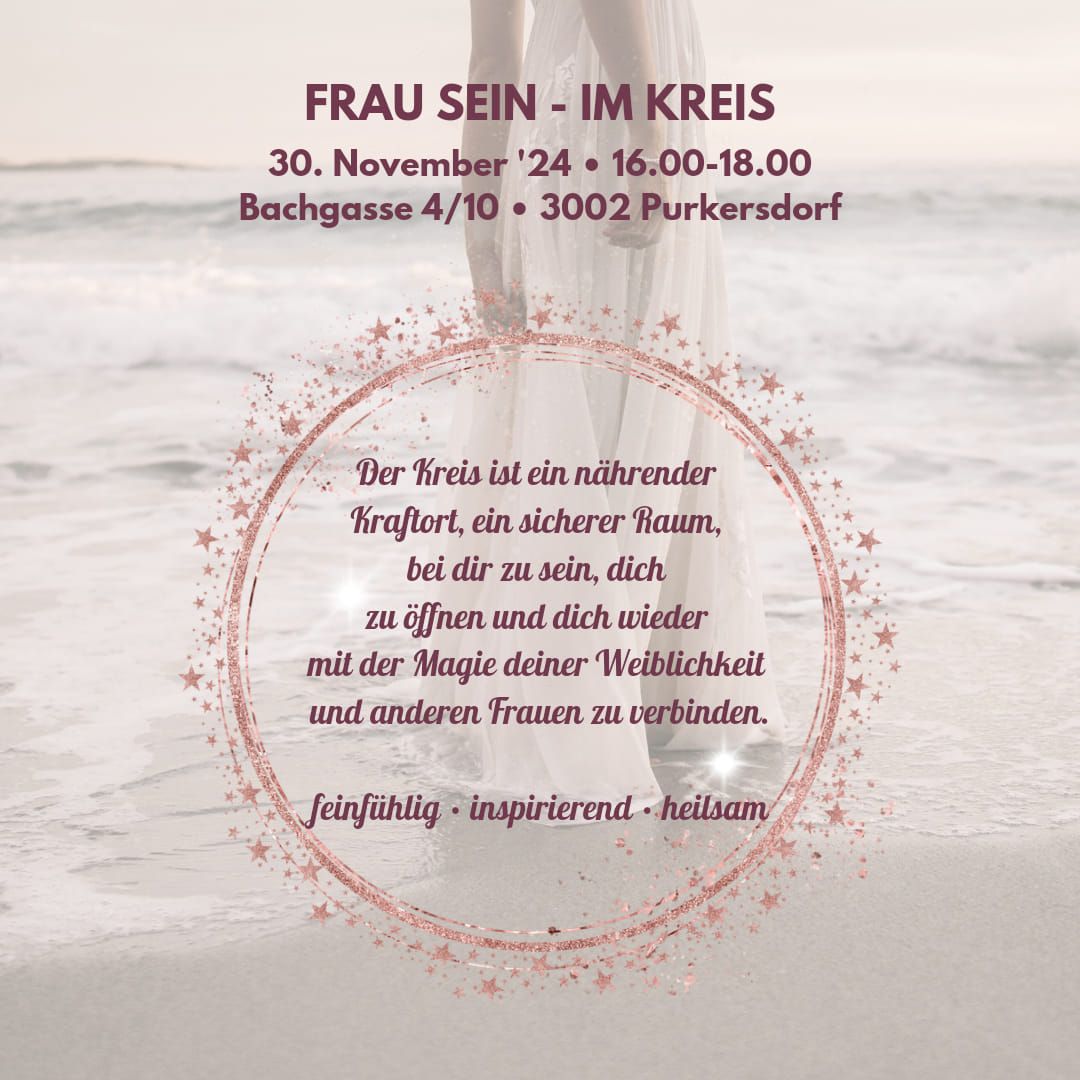 Frau Sein  - Im Kreis