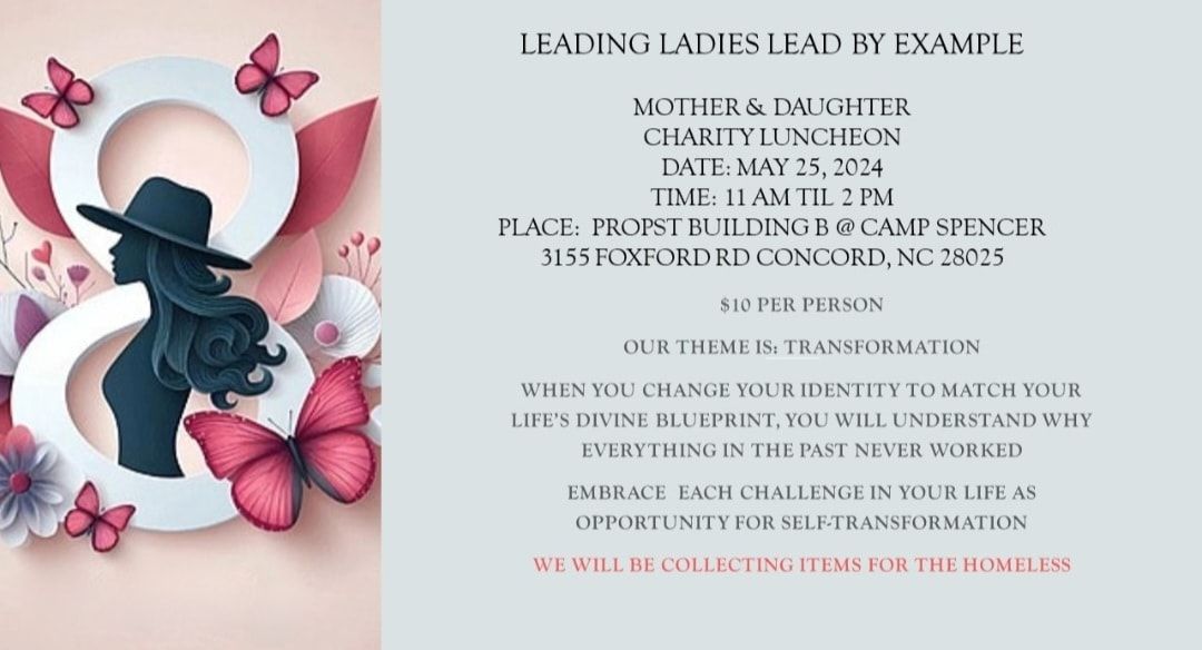 Leading Ladies Lead By Example Charity Luncheon  