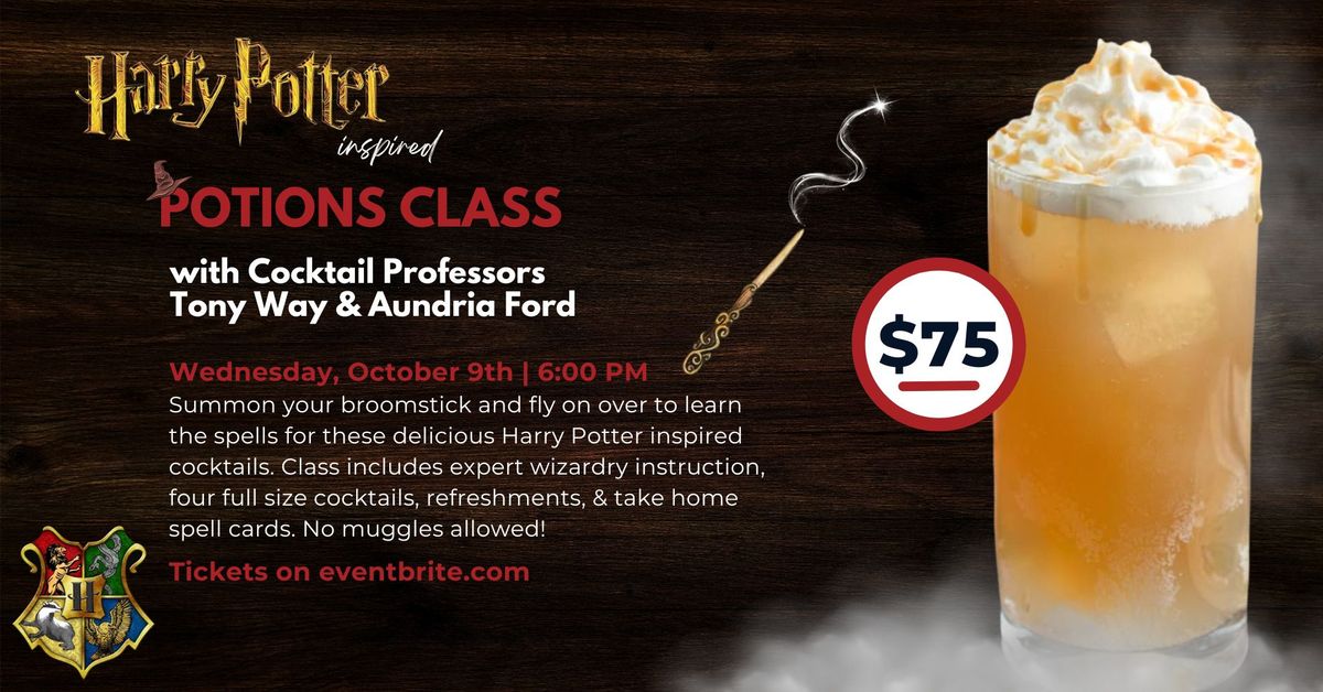 Harry Potter Inspired Cocktail Class