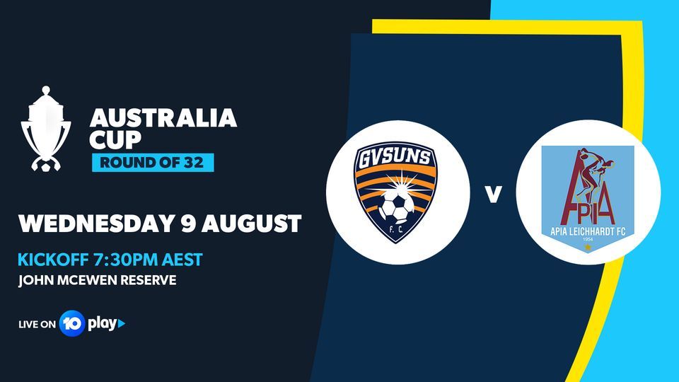 Australia Cup Round of 32 | GV Suns v APIA Leichhardt FC