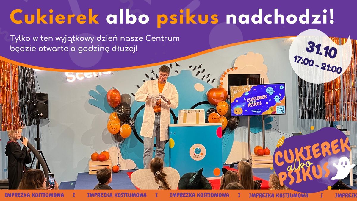 Cukierek albo Psikus w Smart Kids Planet!