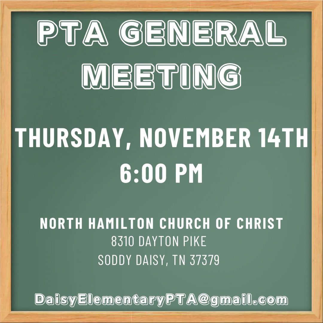 Daisy PTA General Meeting