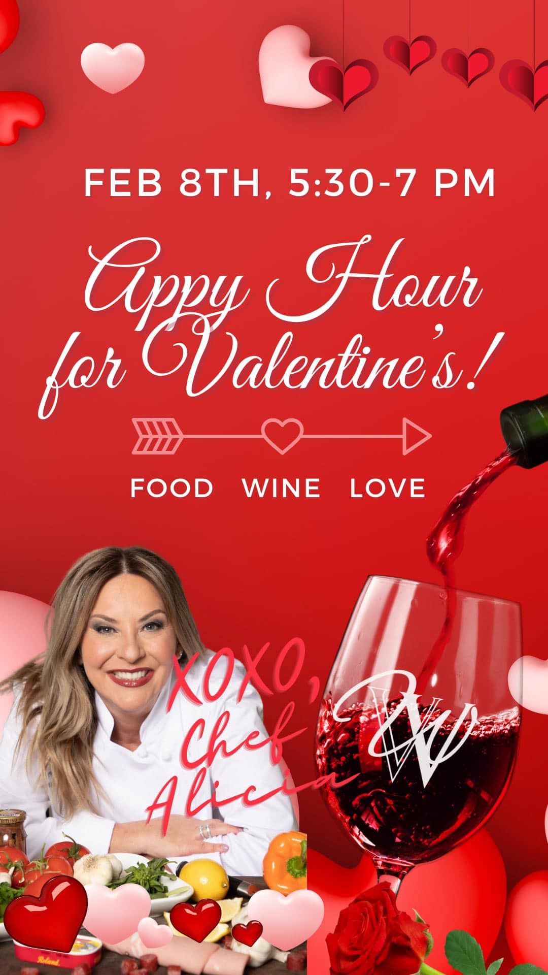 Valentine's Day Appy Hour