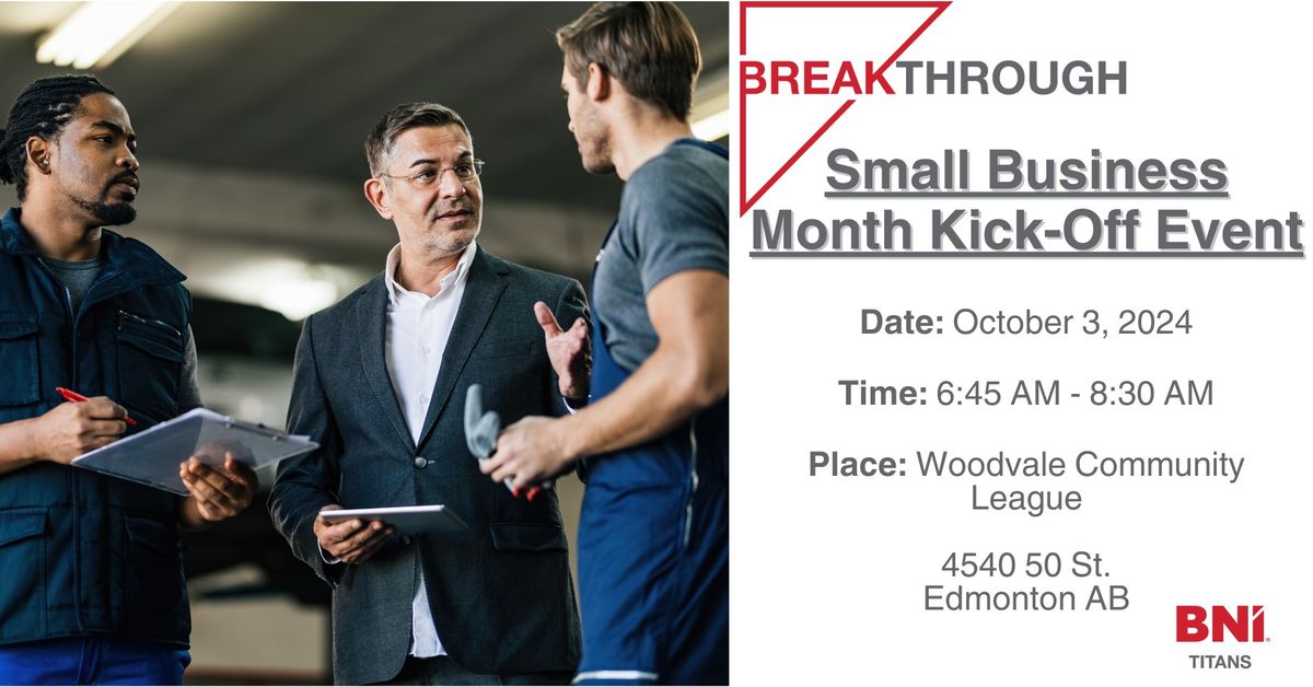 Small Business Month Kick-Off Networking Event