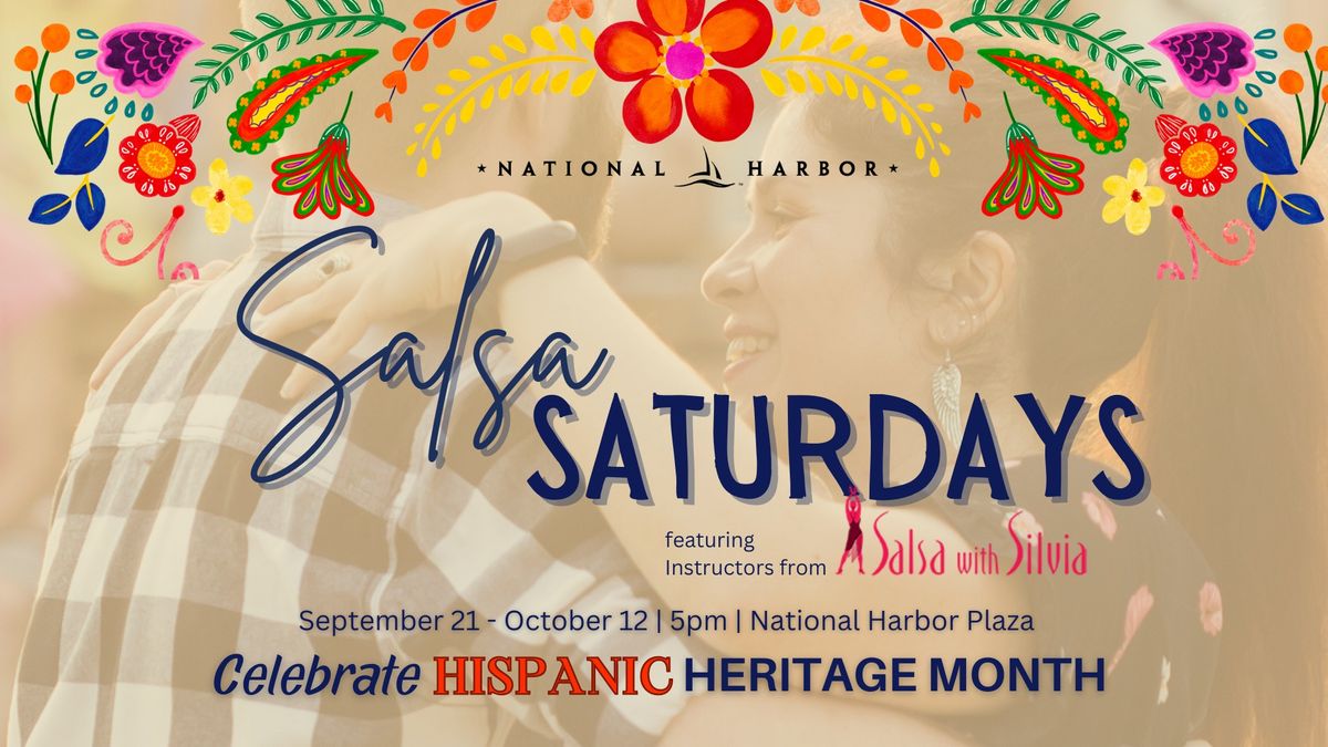 Salsa Saturdays featuring Salsa wtih Silvia