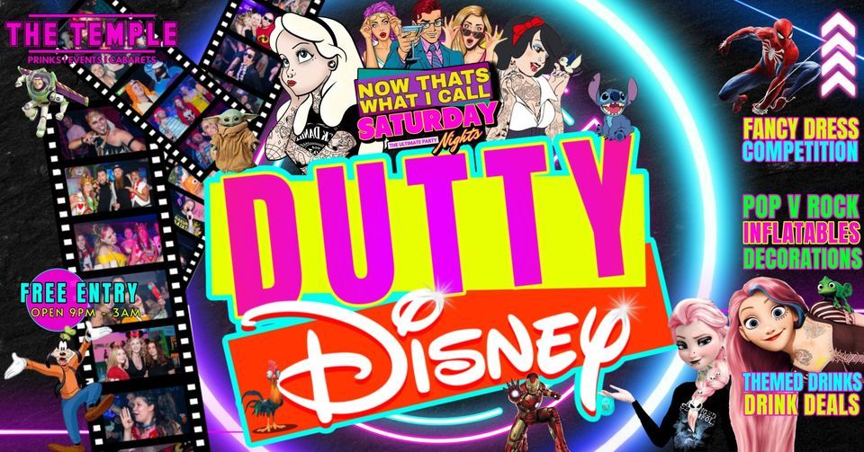 The Famous Dutty Disney \/ Temple Bar Eastbourne