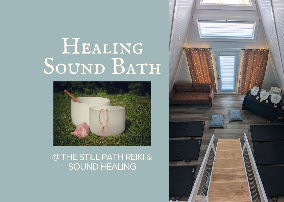 Healing Sound Bath (Space is limited to 6 people)