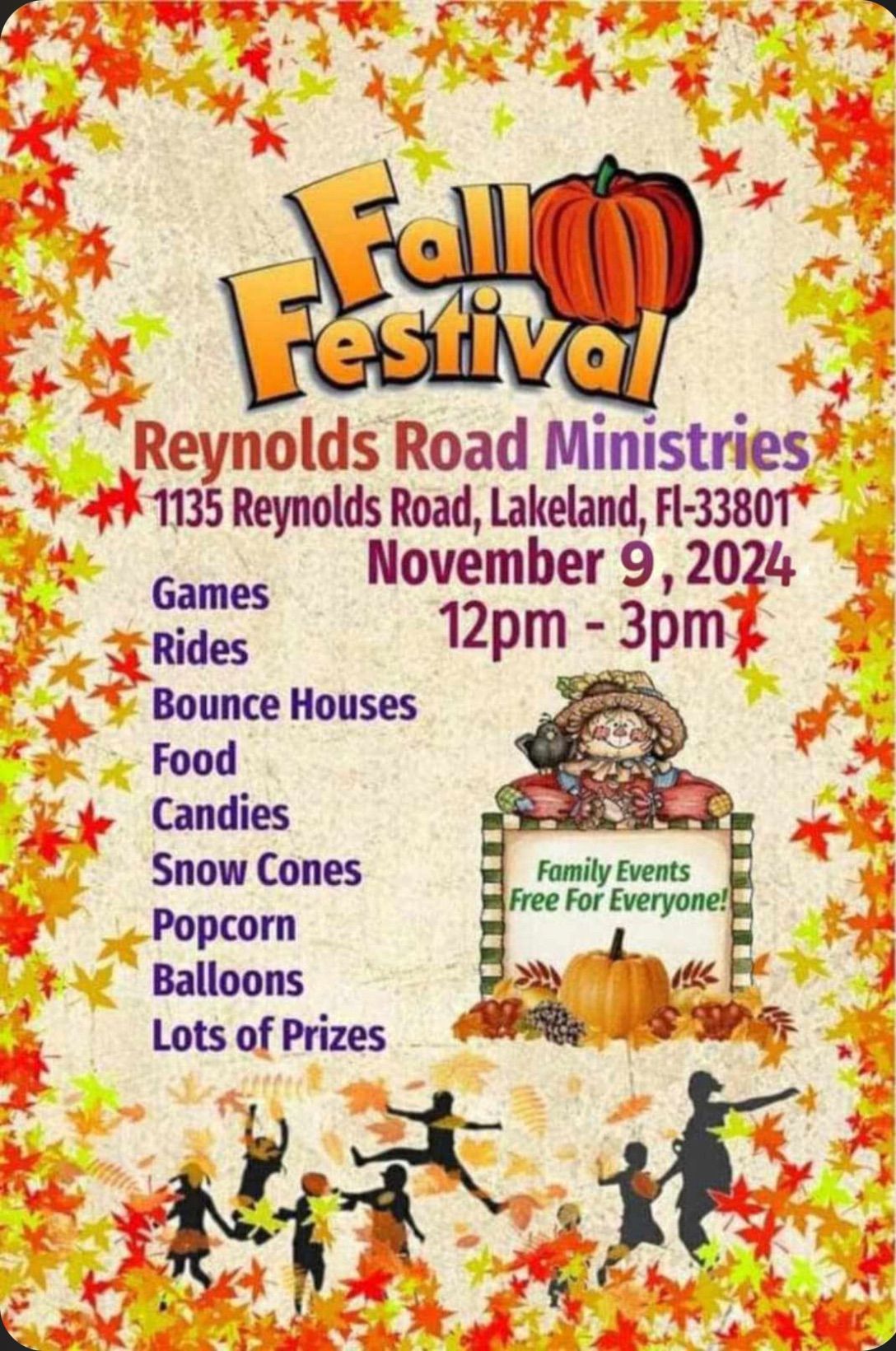 Reynolds Road Ministries Fall Festival 