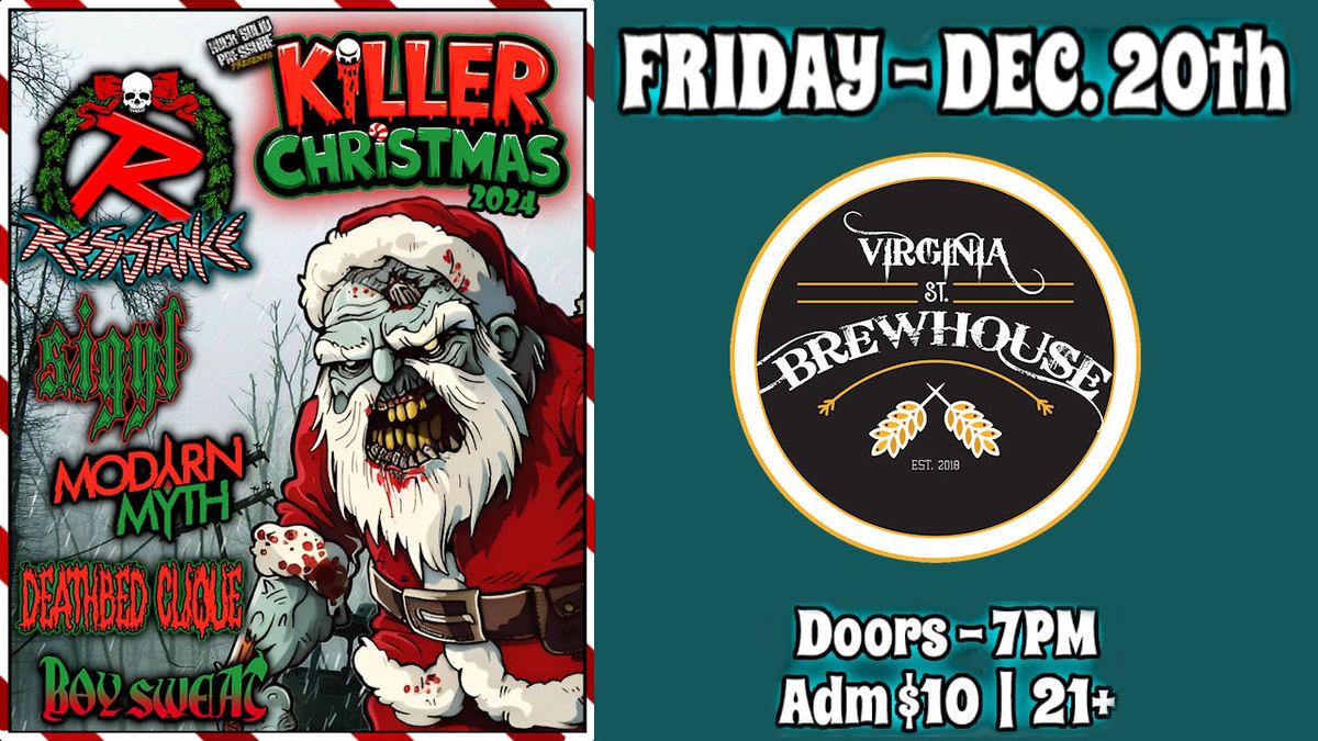 A Killer Xmas at Virginia Street Brewhouse