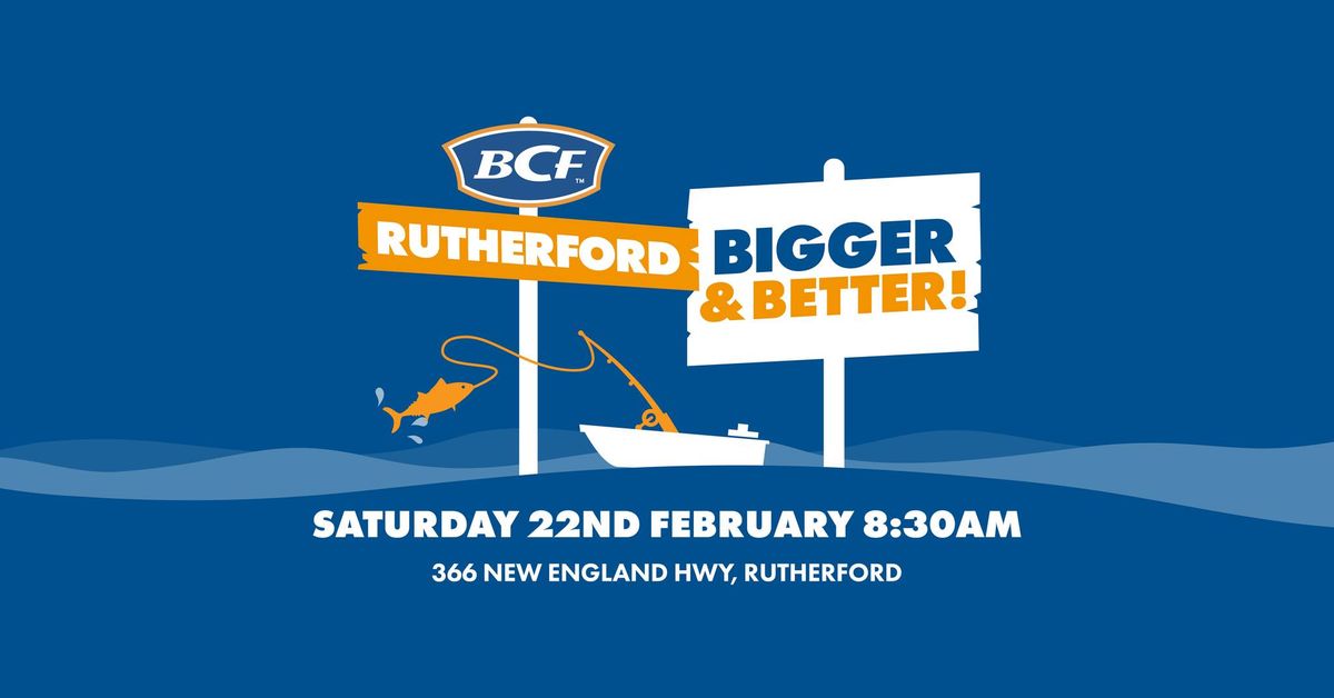 Rutherford - your BCF store is getting BIGGER!