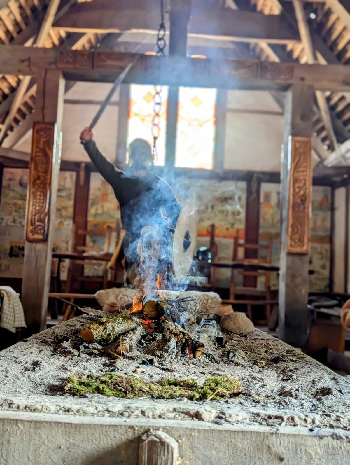 Viking Storytelling Around the Open Fire