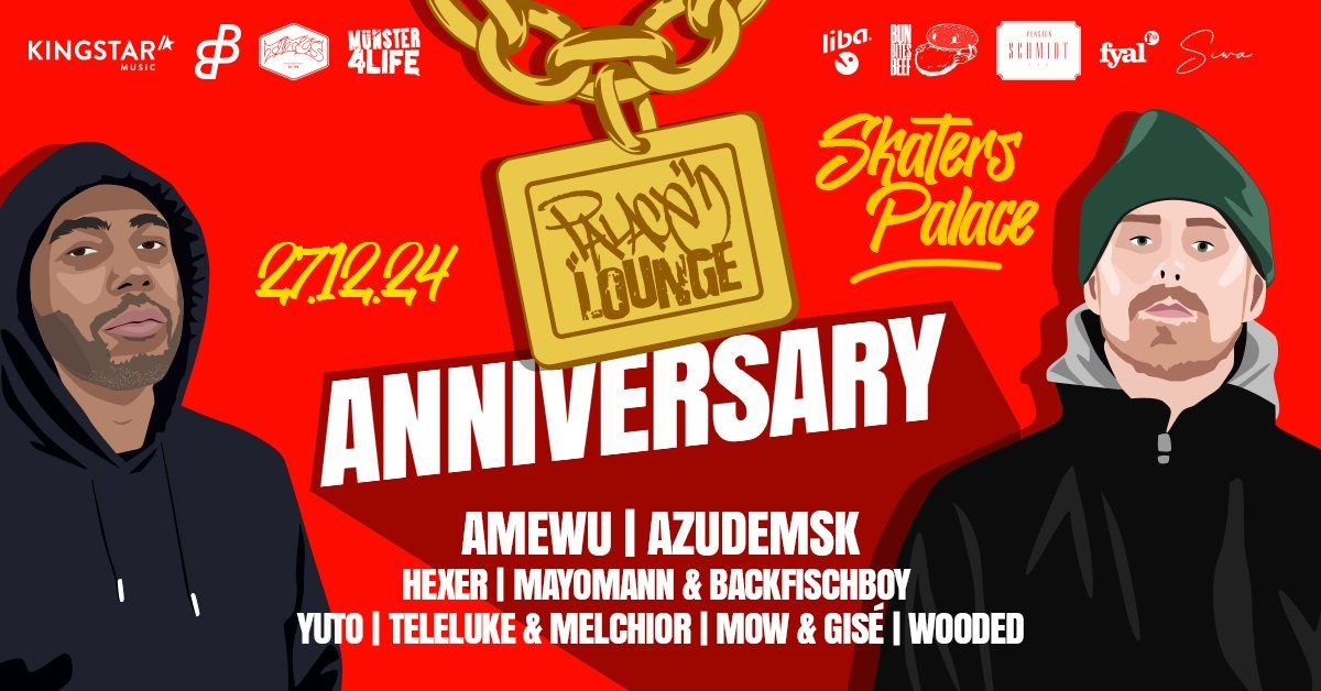 PALACE LOUNGE ANNIVERSARY | M\u00fcnster