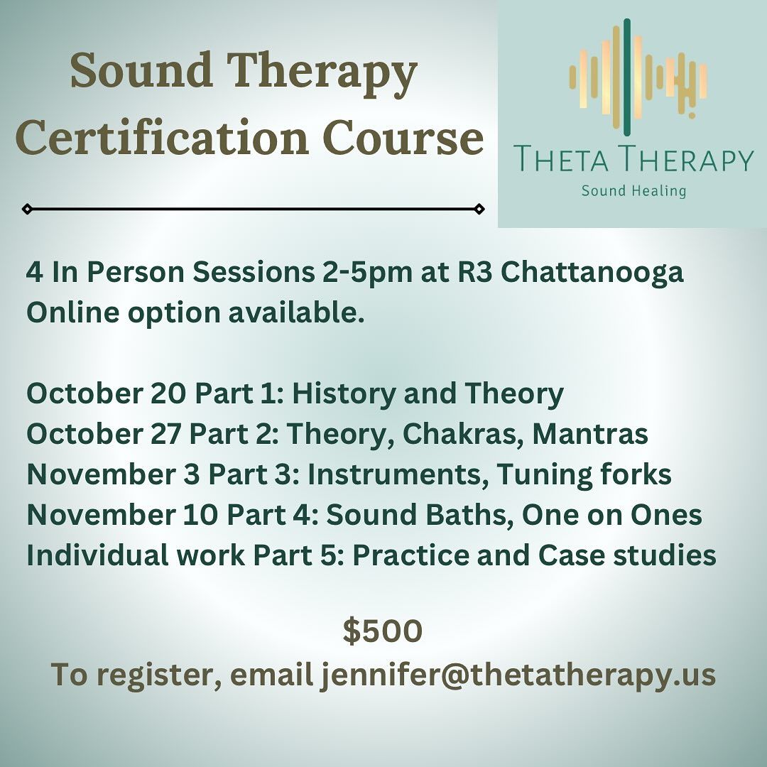 Sound Therapy Certification Course