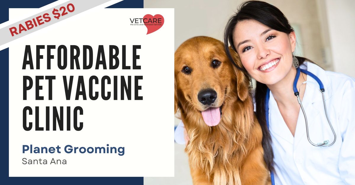 Affordable Pet Vaccine Clinic - Planet Grooming