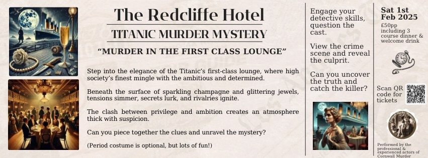 MURDER IN THE FIRST CLASS LOUNGE