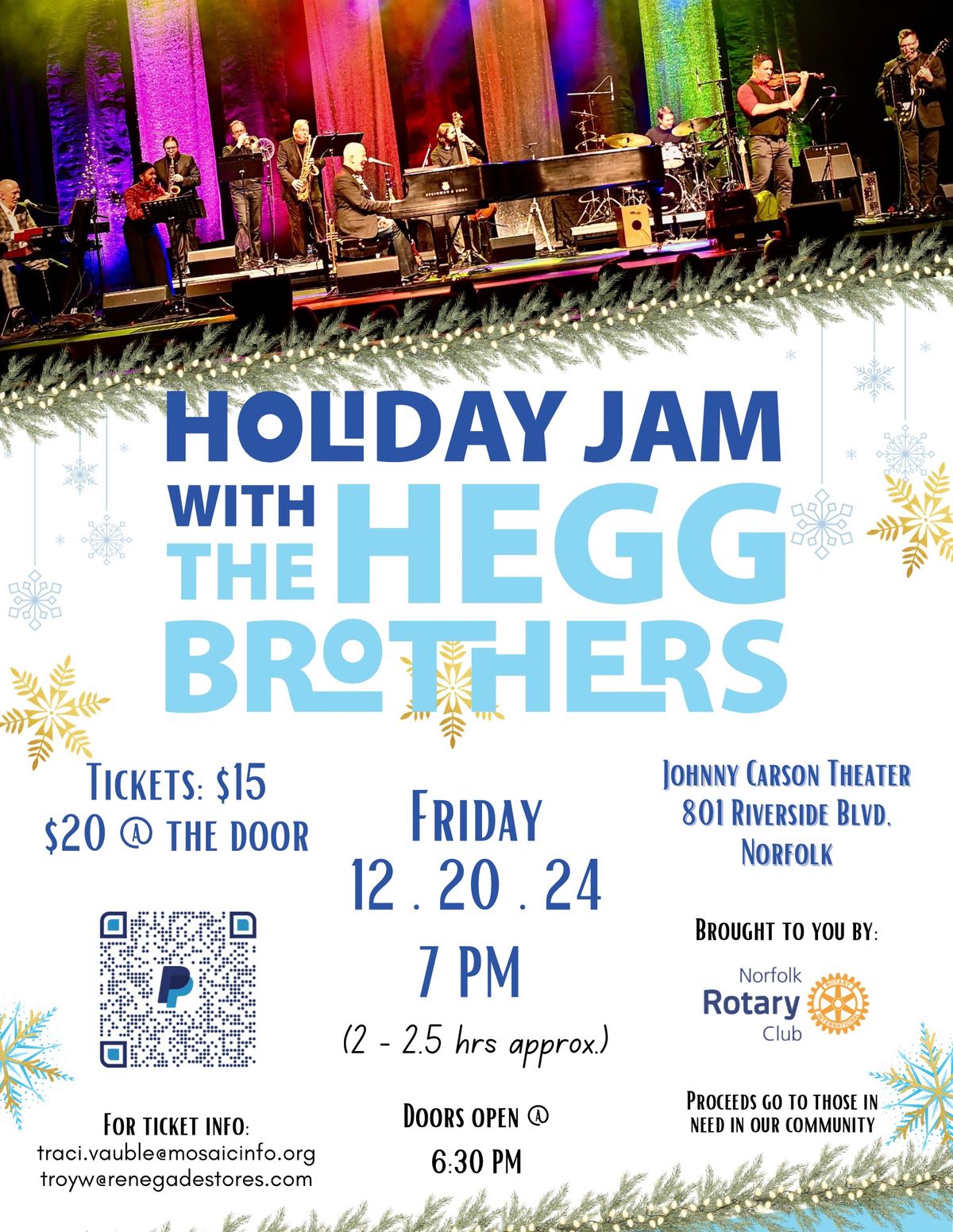 Holiday Jam with the Hegg Brothers