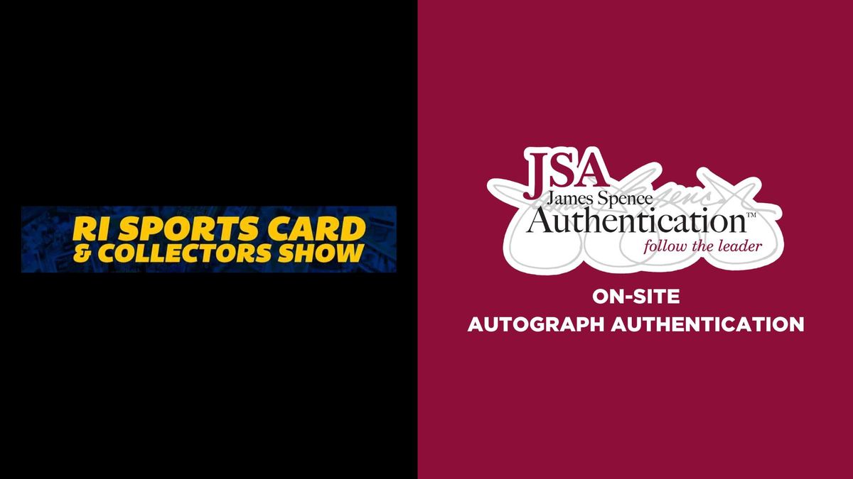 JSA at the Rhode Island Sports Card & Collectors Show