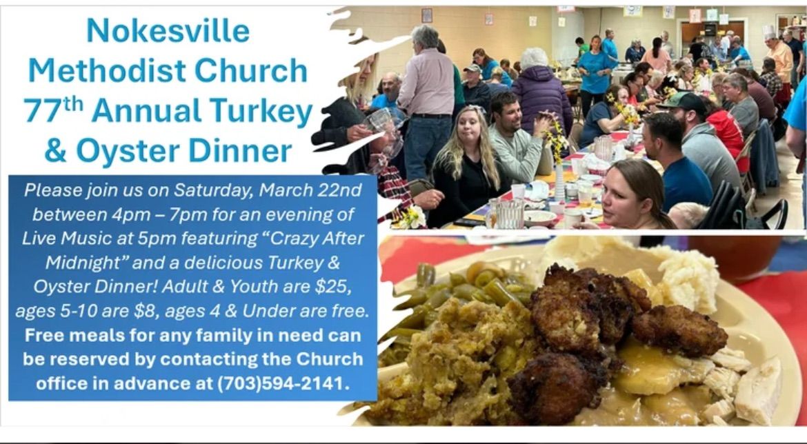 77th Annual Turkey & Oyster Dinner