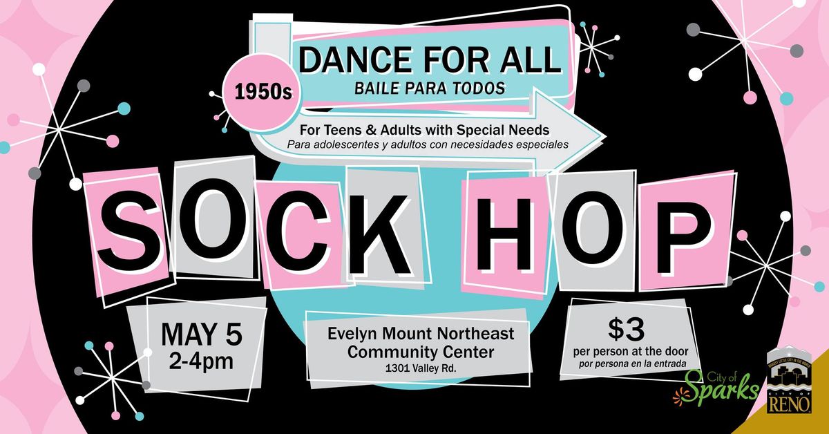 Dance for all 1950's Sock Hop For Teens & Adults with Special Needs