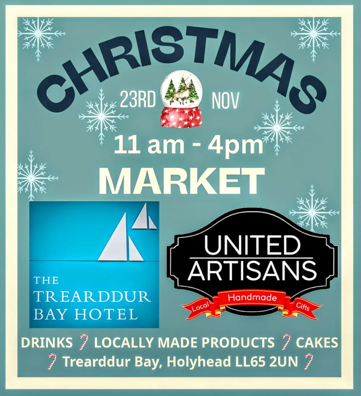 Christmas Market @ Trearddur Bay Hotel with United Artisans UK 