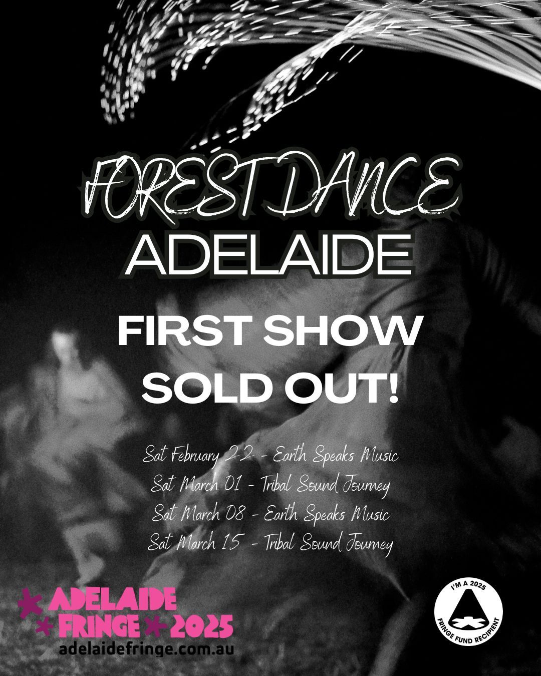 SOLD OUT: Forest Dance Adelaide Fringe Opening Special ft. Earth Speaks Music!