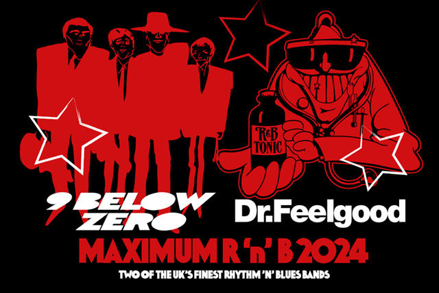 Nine Below Zero + Dr Feelgood Maximum RnB 2024 Tour