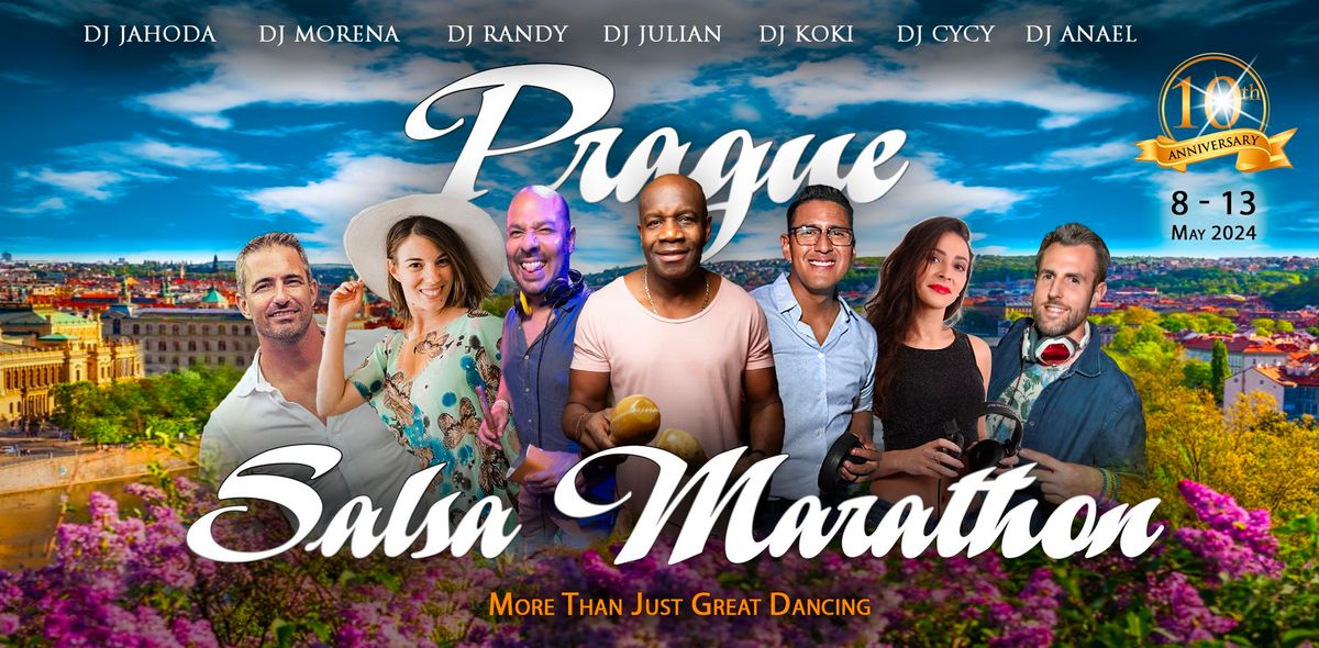 Prague Salsa Marathon 2024 - 10 years anniversary FULLY BOOKED