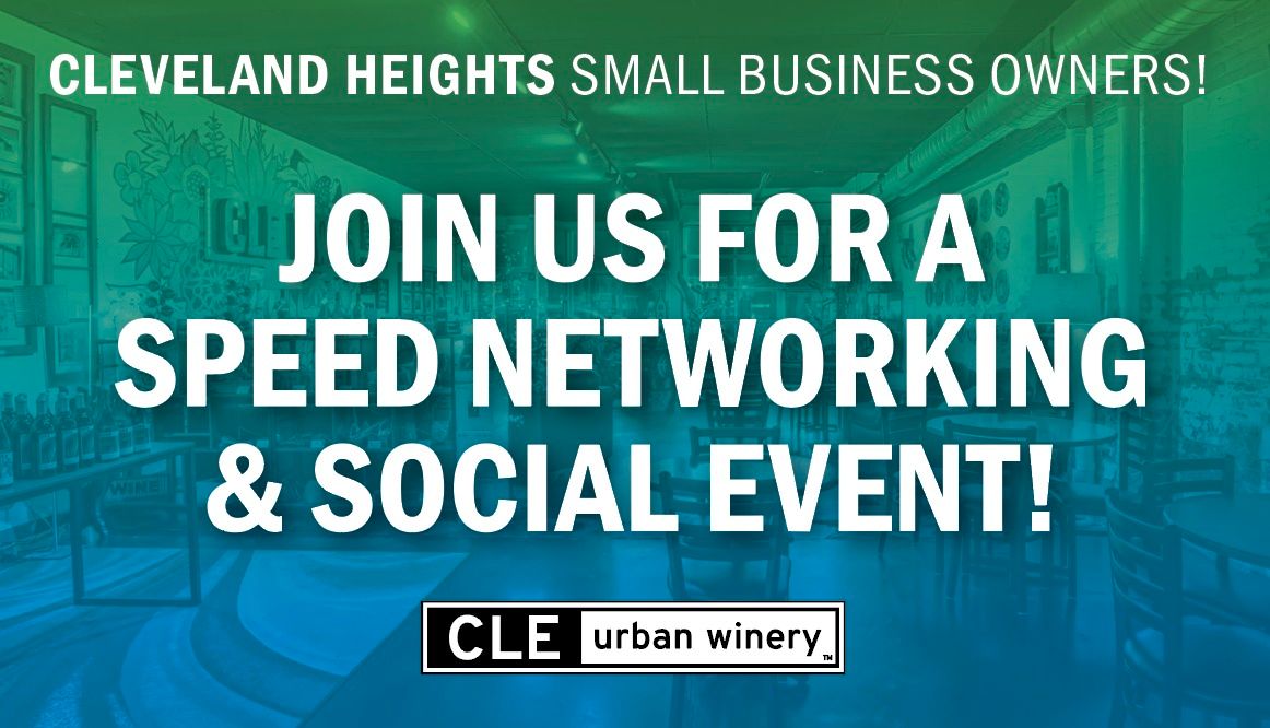 Cleveland Heights Small Business Speed Networking Event