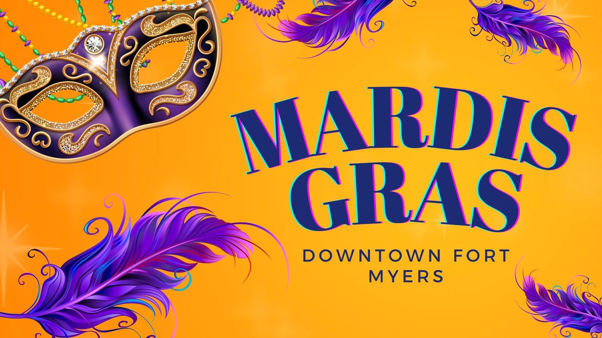 Downtown Fort Myers Mardis Gras Celebration