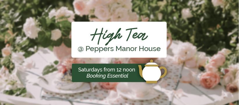 High Tea @ Katers Restaurant @ Peppers Manor House